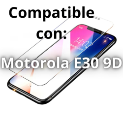 Vidrio Templado Motorola E30 9D